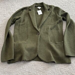 J. Crew Forest Green Women's Blazer